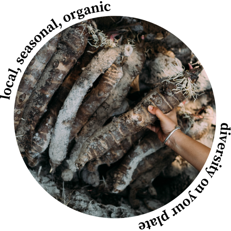 Local, seasonal, organic: diversity on your plate